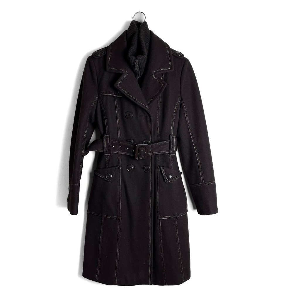 M60 Miss Sixty Black Wool Coat
